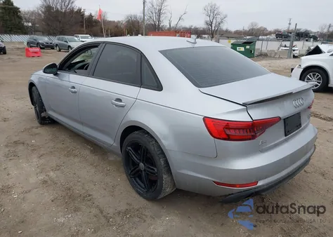 2017 Audi A4 2.0T Premium z USA, uszkodzony, nr VIN WAUANAF44HN028739